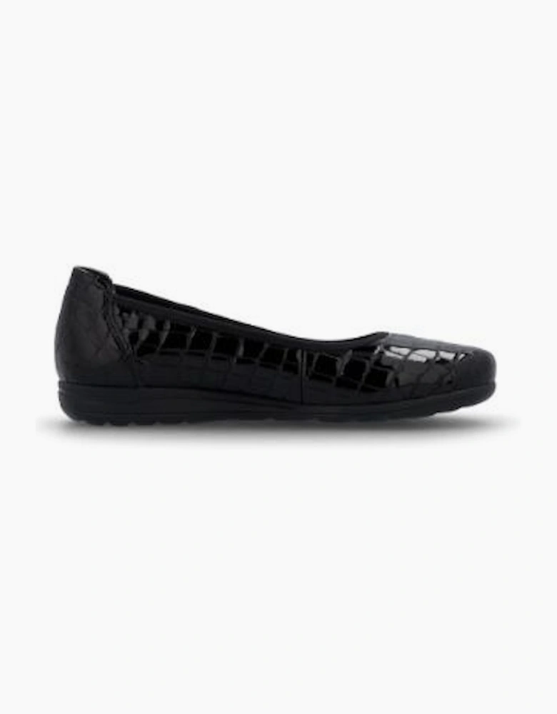 Rieker Ladies Shoes L9350-01 black punp