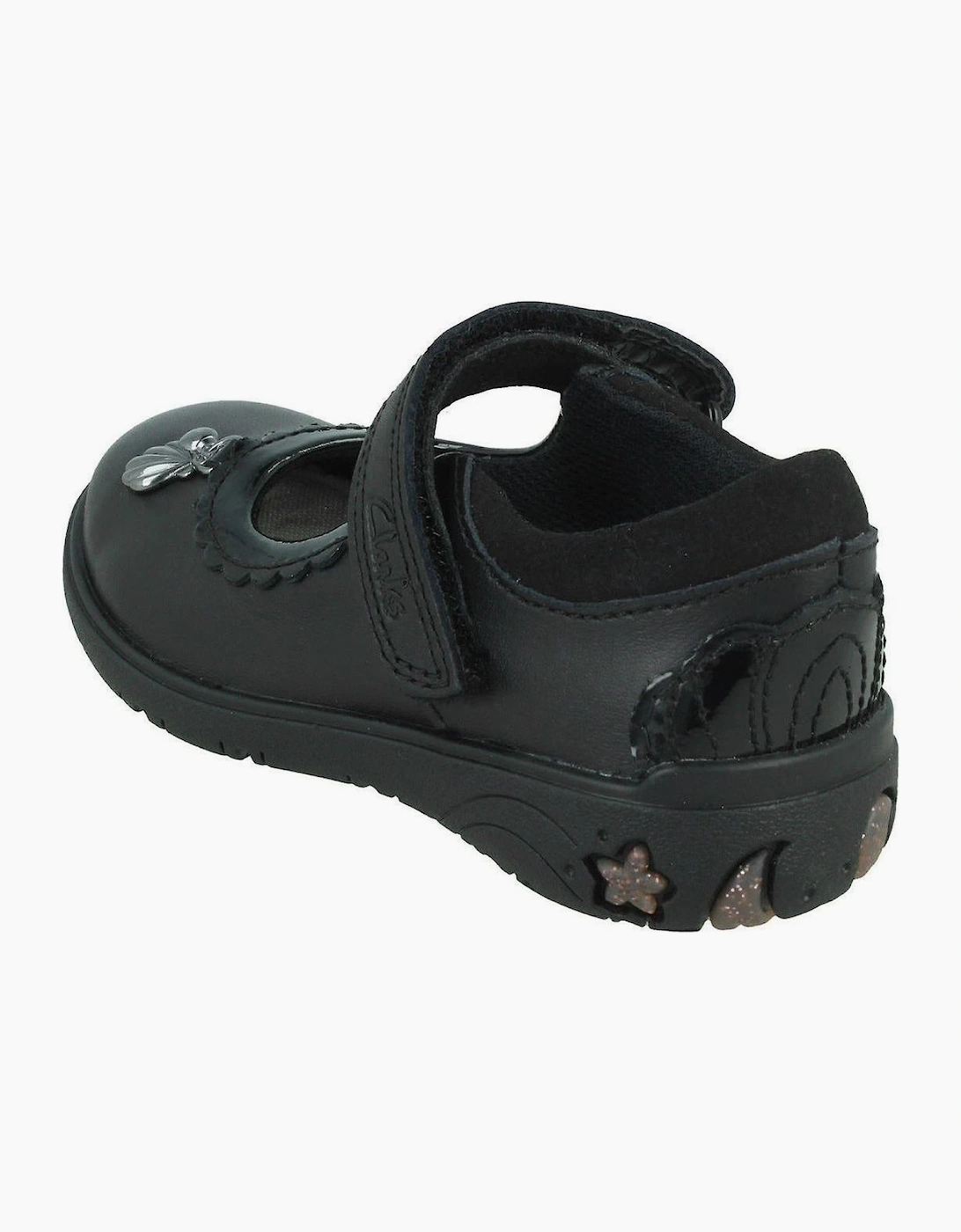 Clarks Sea Shimmer Toddler black