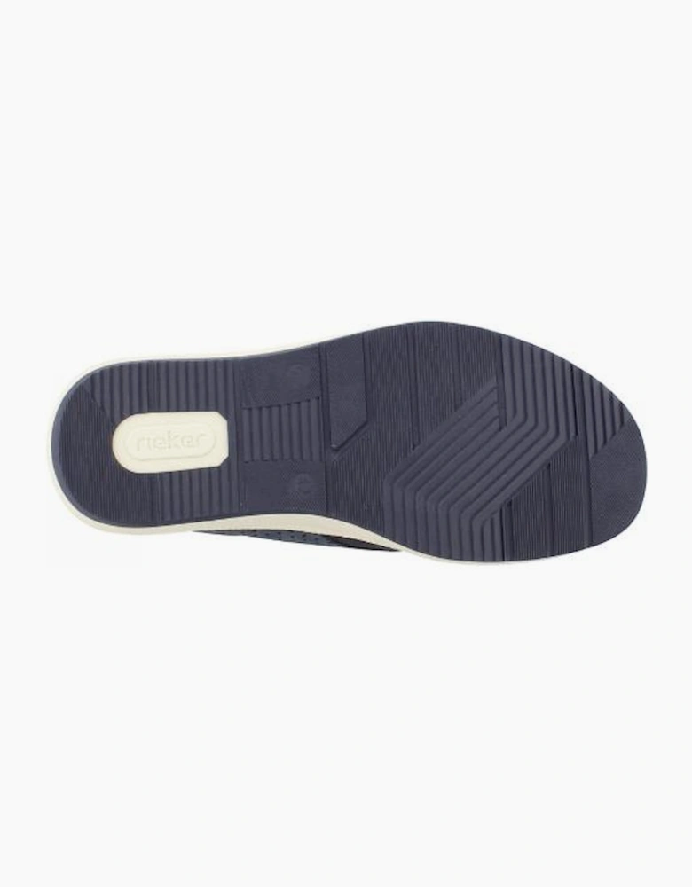 Rieker Mens Shoes 16952-14 in Blue