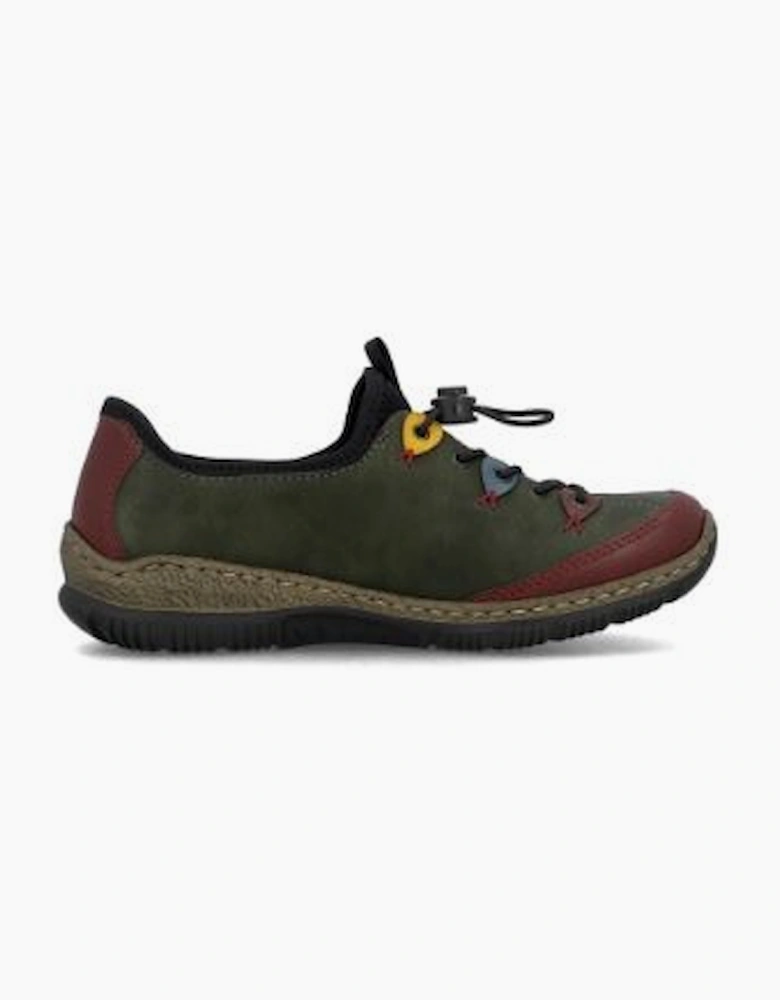 Rieker ladies Shoes N3271-54 forest multi