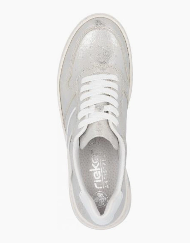 Rieker N6402-40 in Silver/platinum