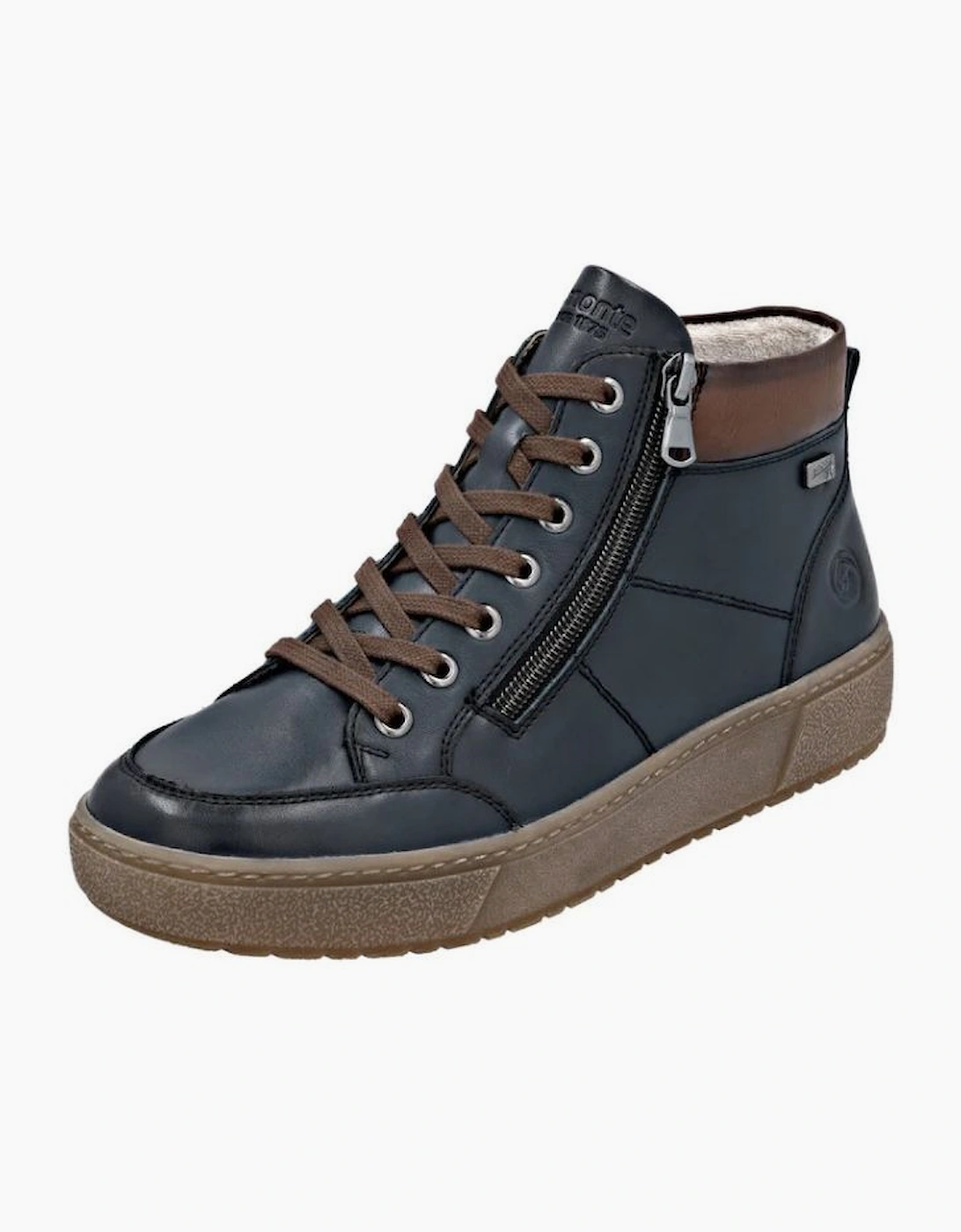 Remonte D2T70-14 navy ladies boot, 7 of 6