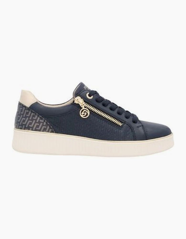 Remonte ladies sneaker D2E00-14 in blue