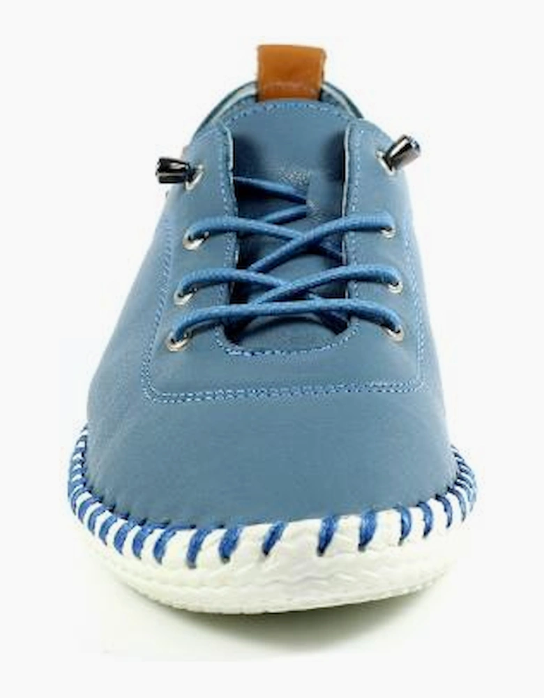 Lunar St Ives FLE030 in Mid Blue