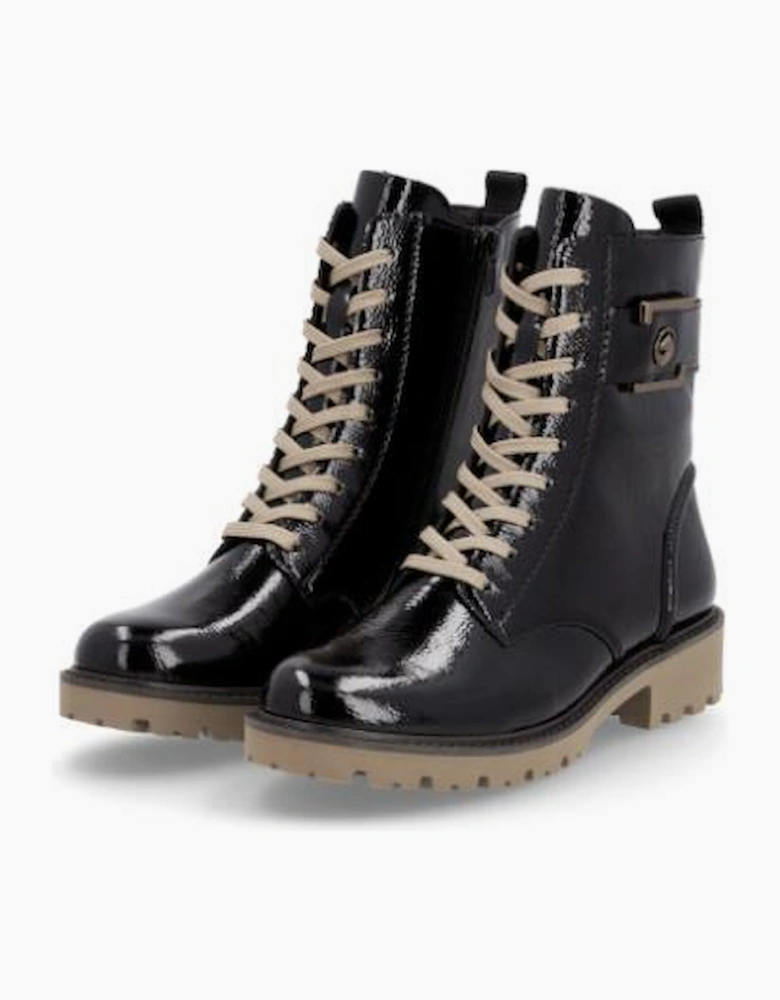 Remonte D8663-00 ladies boot in black
