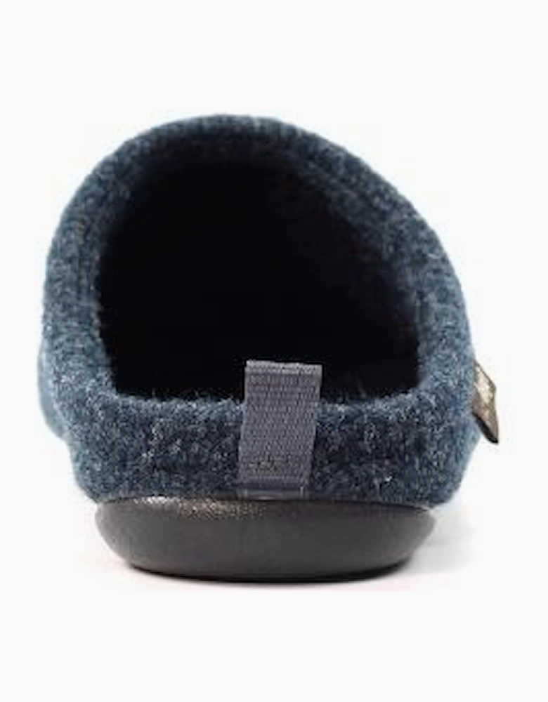 Lunar KMD117 Lee slipper in Navy