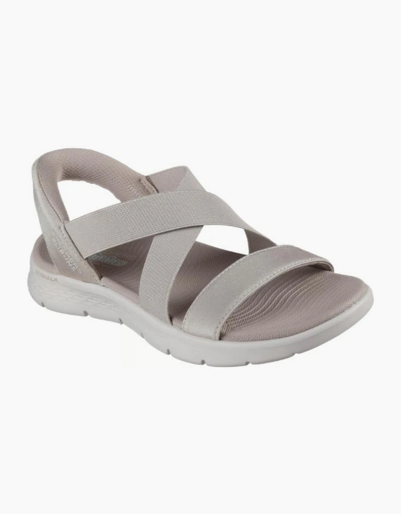 Skechers Slip-ins: GO WALK Flex Sandal - Glimmer 141489 in Taupe