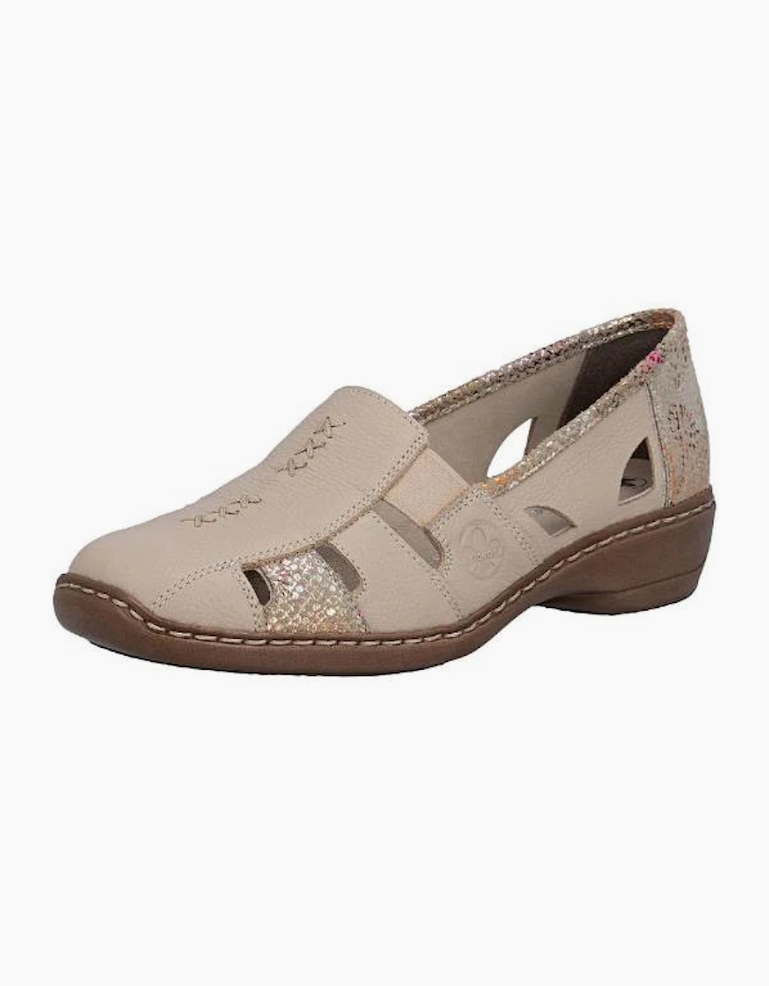 Rieker Ladies 41385-63 in Beige, 8 of 7