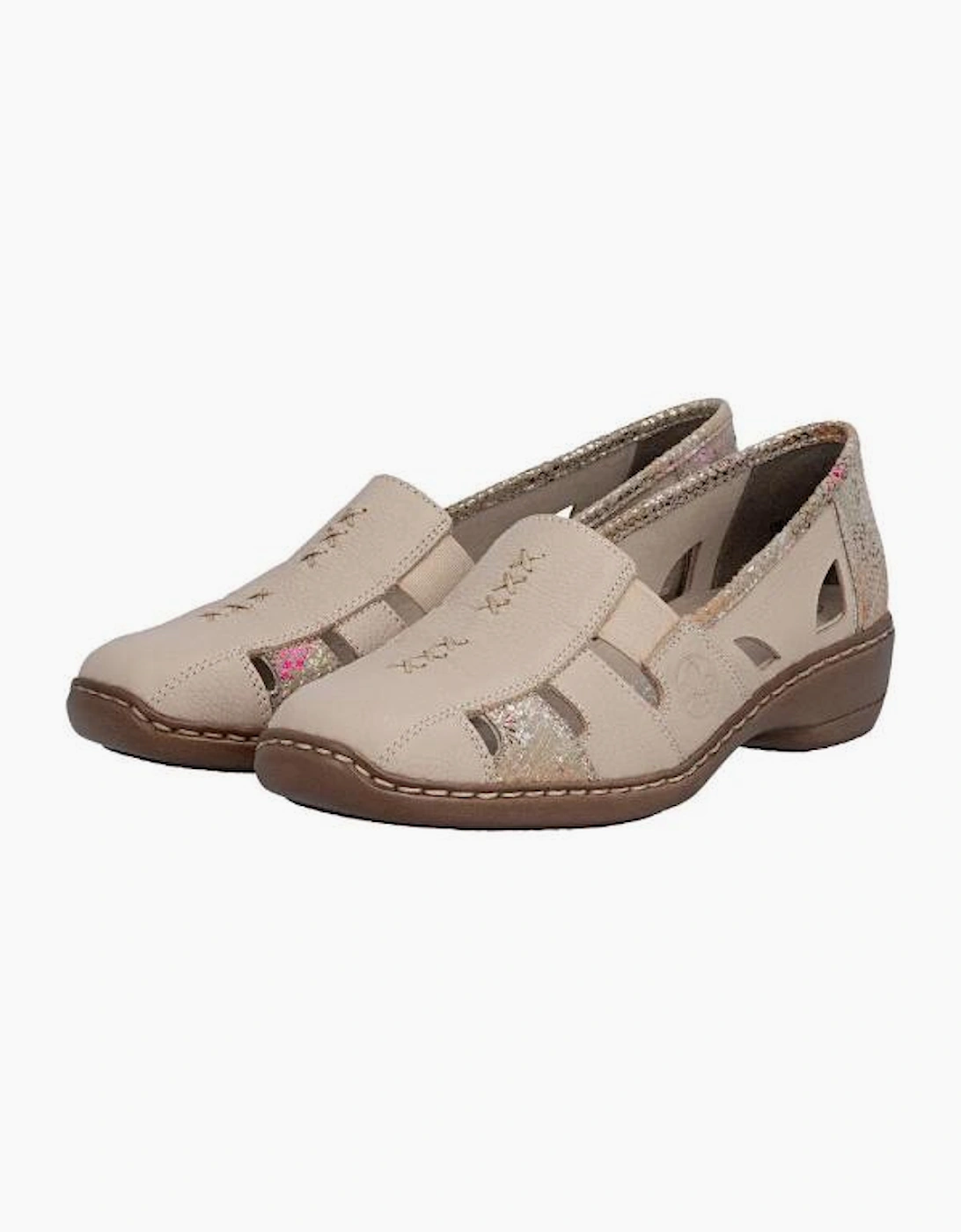 Rieker Ladies 41385-63 in Beige