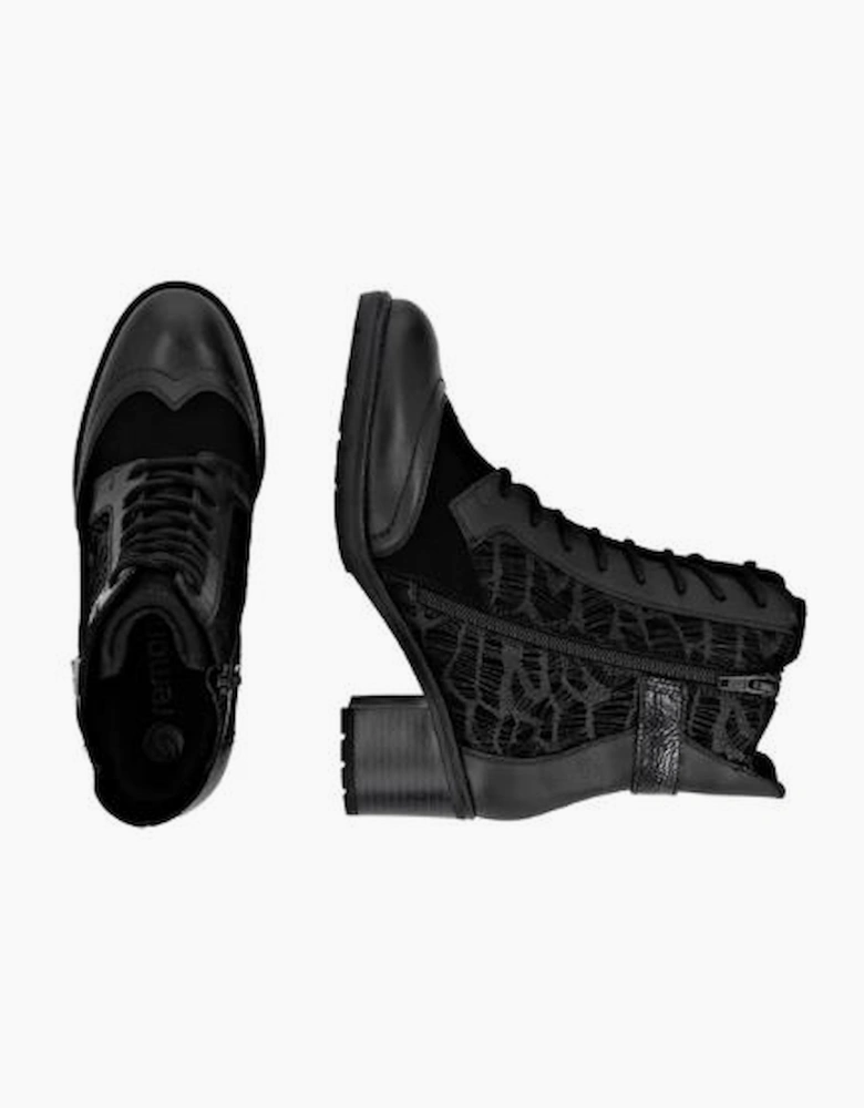 Remonte D2A77-02 in Black