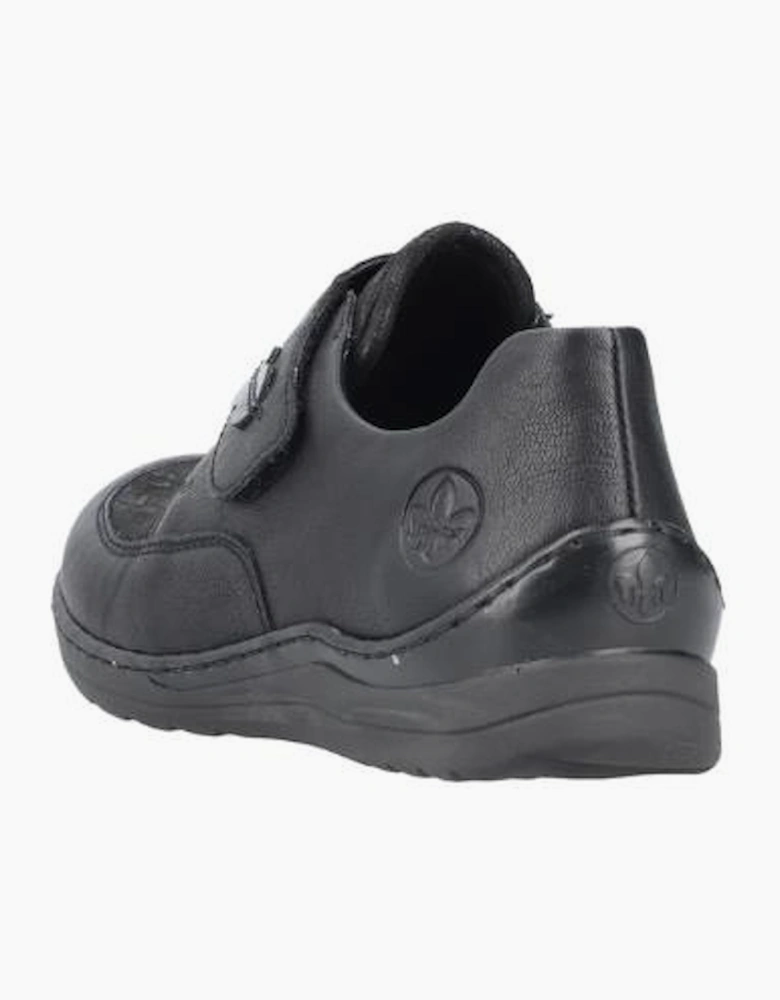 Rieker Ladies Shoes 48954-00 in Black