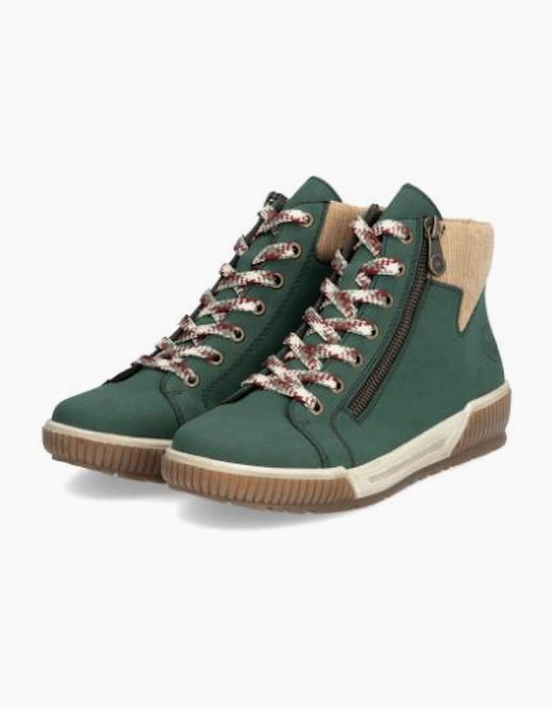 Rieker Ladies Boots N0709-54 green