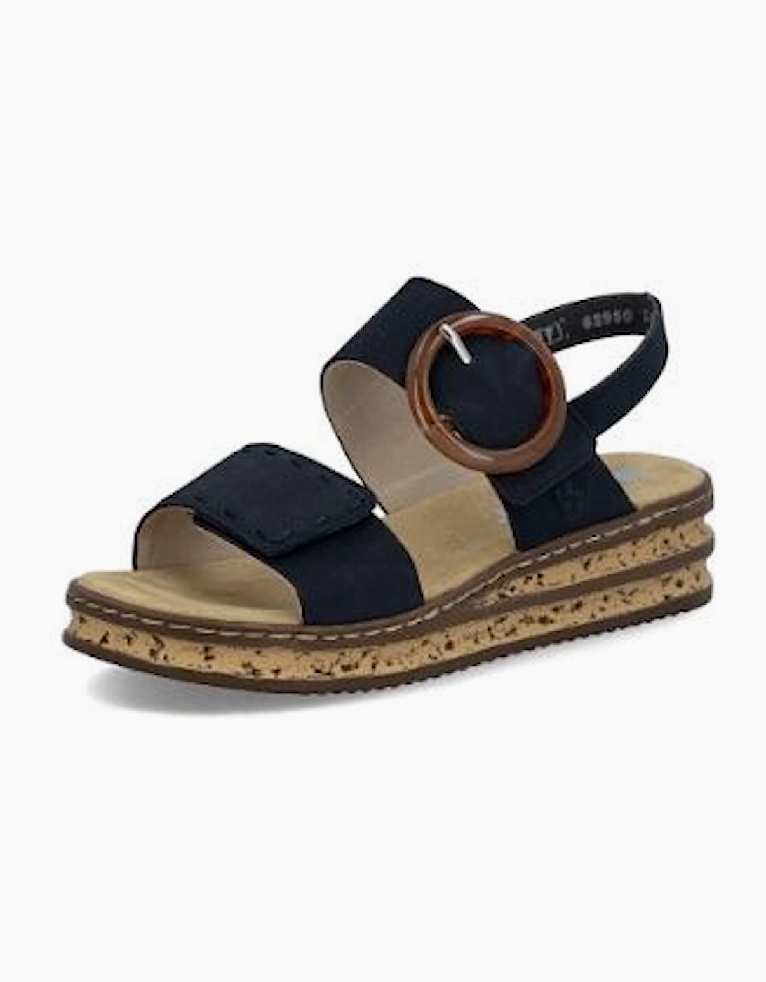 Rieker Women's Rieker Women's Wedge Sandal - Blue 62950-14