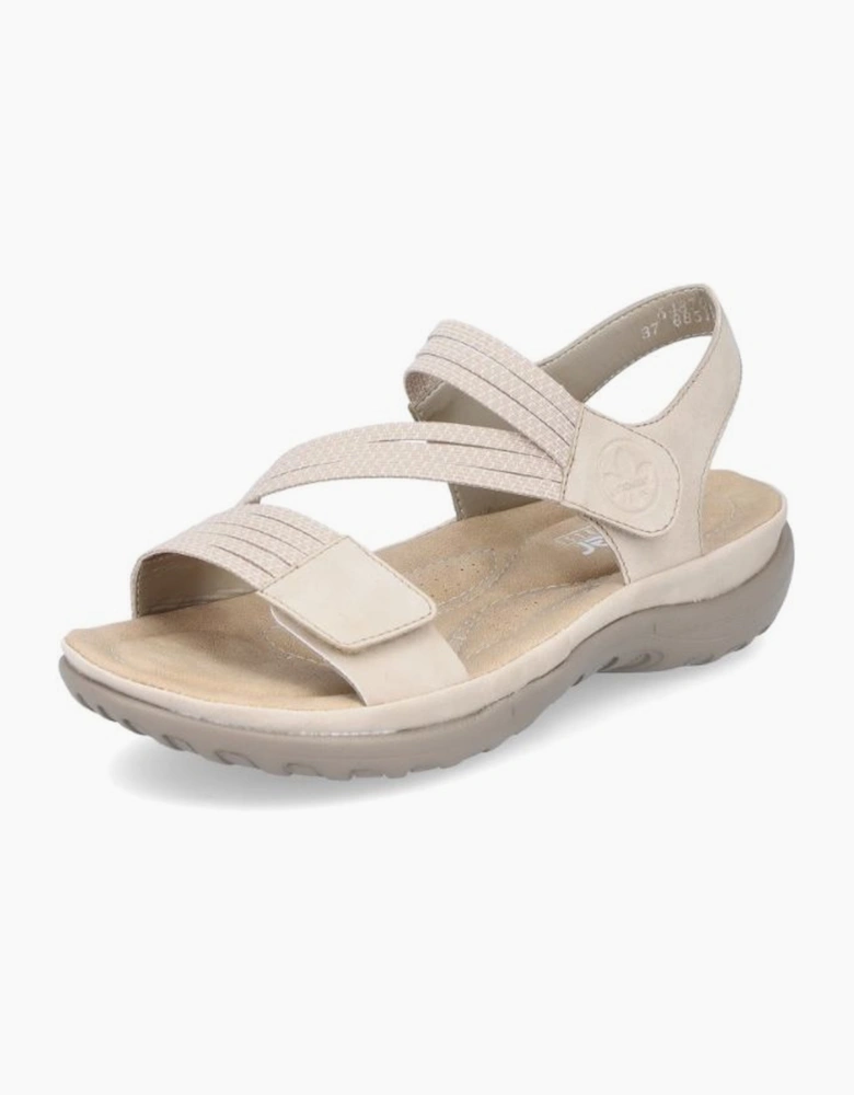 Rieker Ladies sandals 64870-62 beige