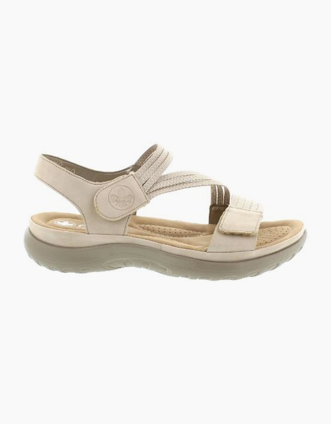 Rieker Ladies sandals 64870-62 beige