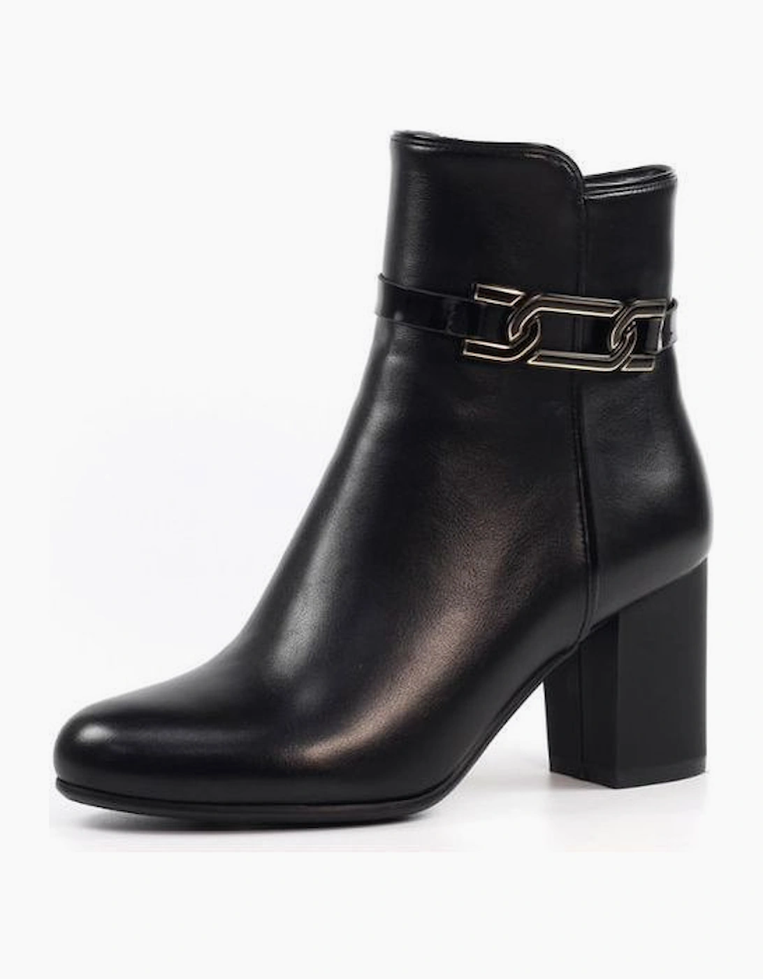 Lunar Lorraine Black Ankle Boot GLX005