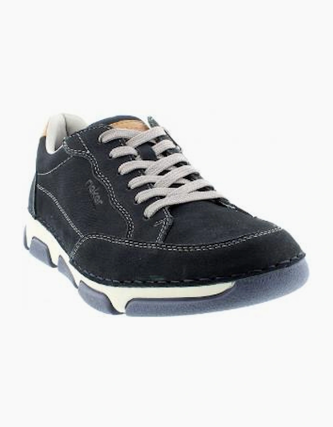 Rieker Mens Shoes 15900-14 in Navy, 2 of 1
