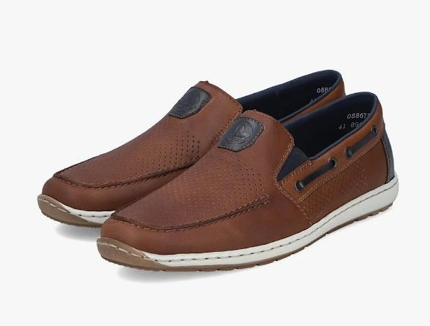 Rieker Mens 08867-25 in Brown