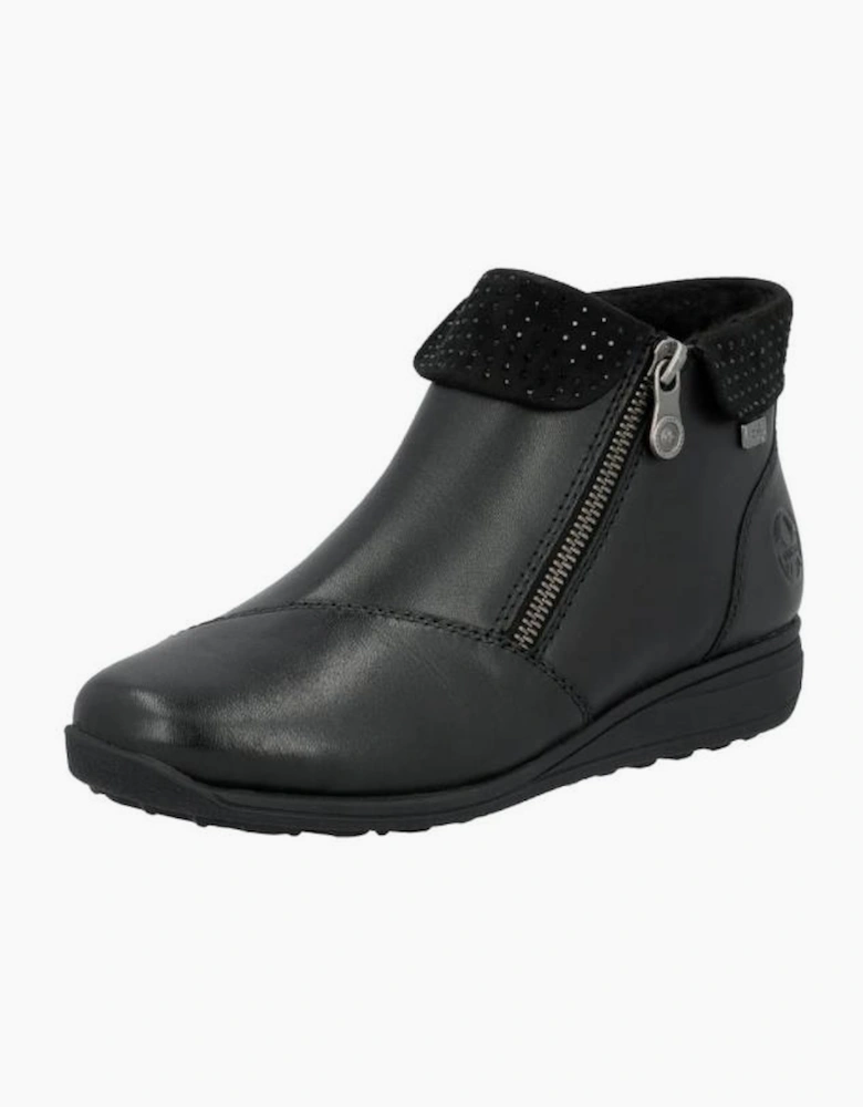Rieker Ladies Boots 47252-00 in Black