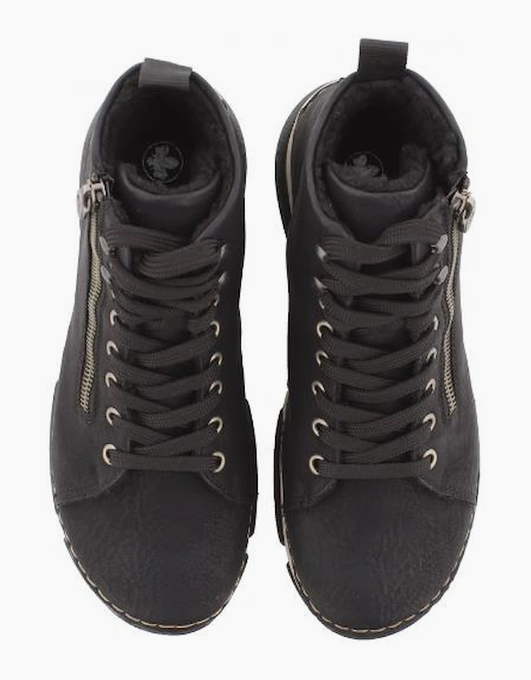 Rieker Ladies Boots 45920-01 in Black