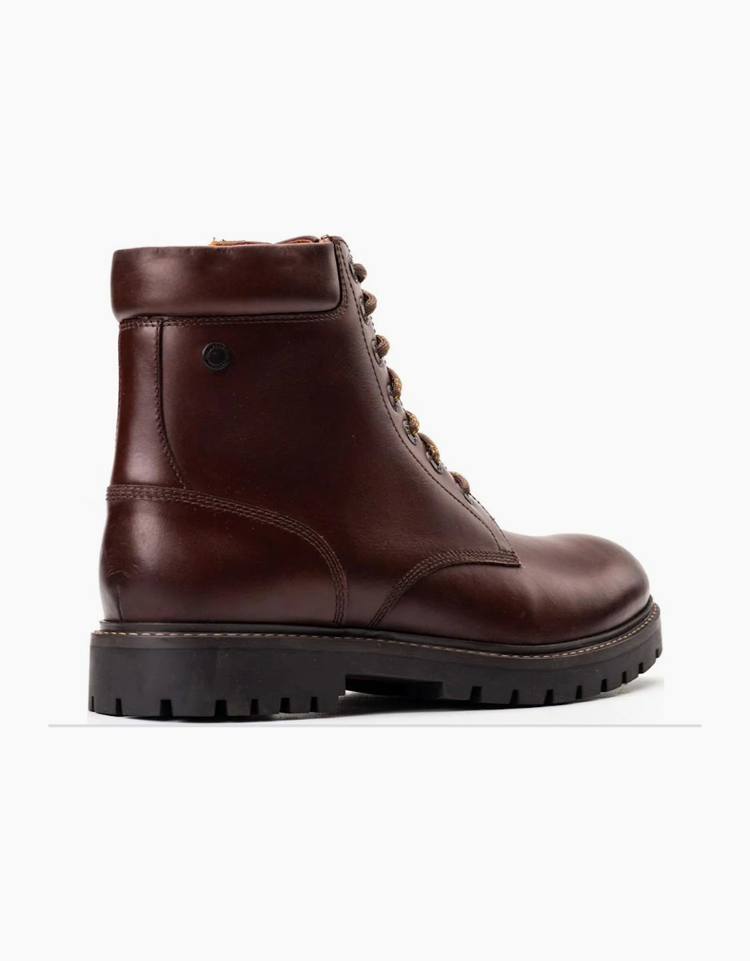 Base London Nickel Mens Combat boots in brown