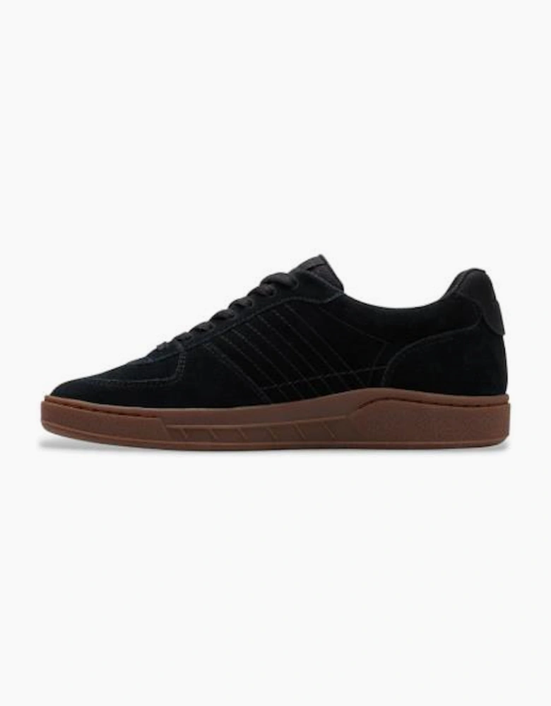Clarks CraftRally Ace in Black suede