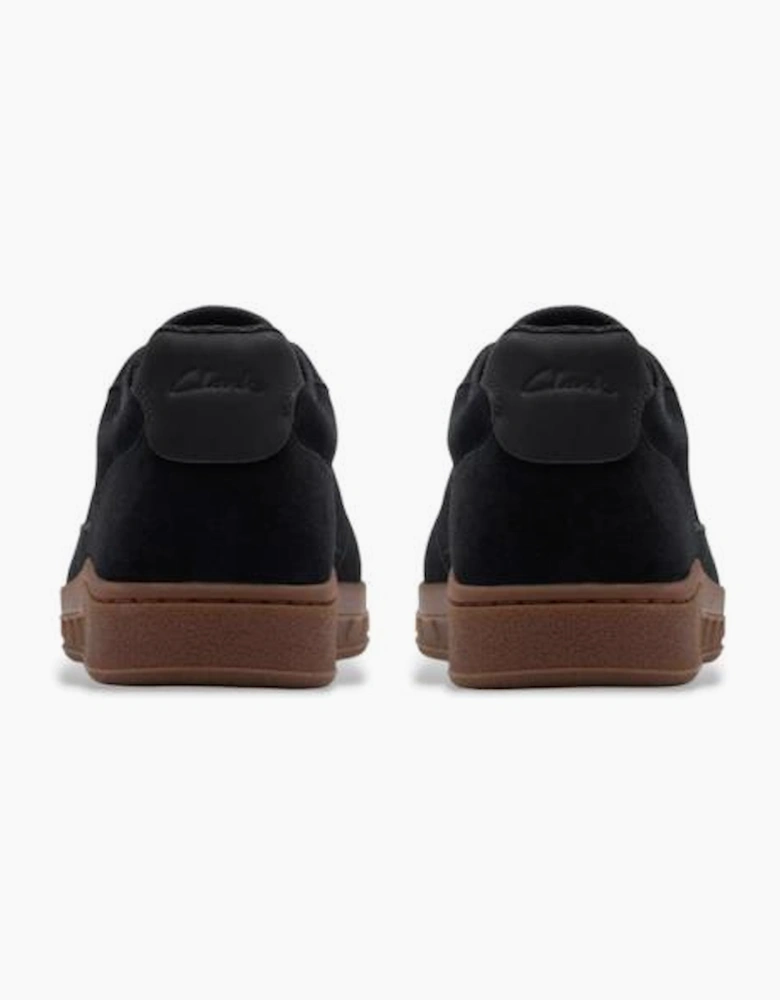 Clarks CraftRally Ace in Black suede