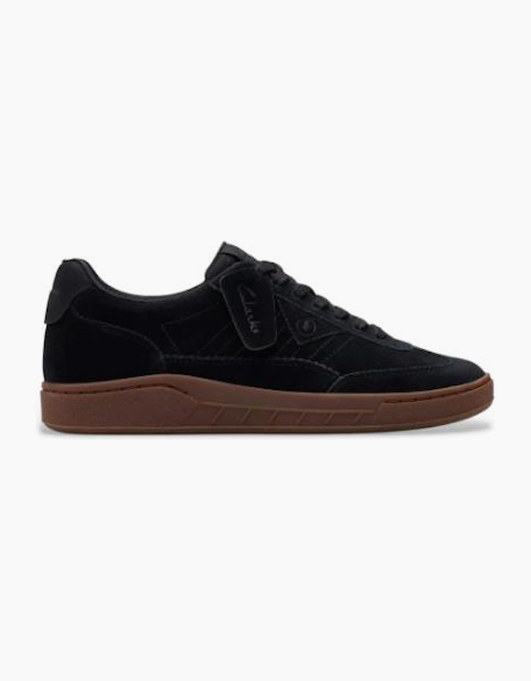 Clarks CraftRally Ace in Black suede
