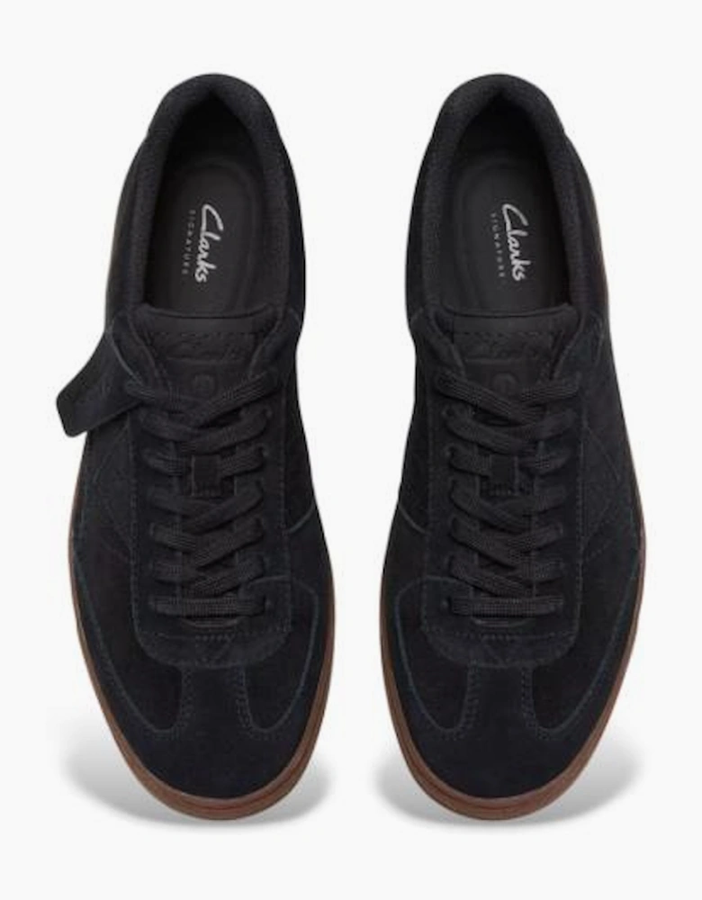 Clarks CraftRally Ace in Black suede