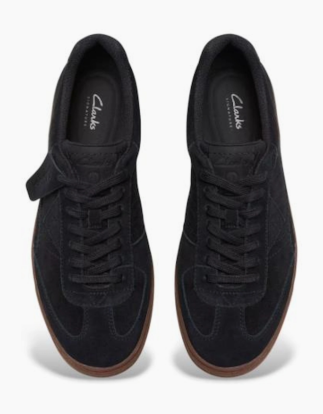 Clarks CraftRally Ace in Black suede