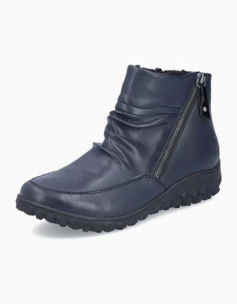 Rieker Ladies Boots 59585-14 in Blue