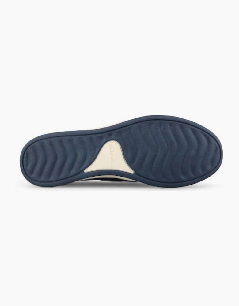 Clarks Cloudsteppers Brinkley Edge in Navy canvas