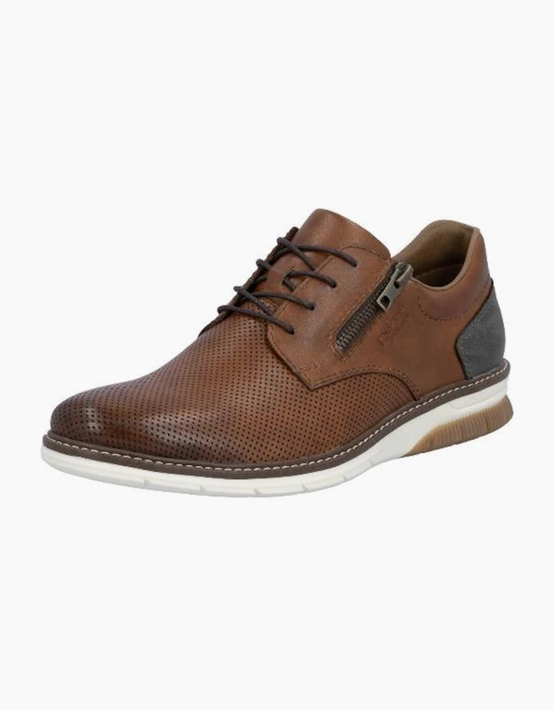 Rieker Mens Shoes 14412-24 in Brown