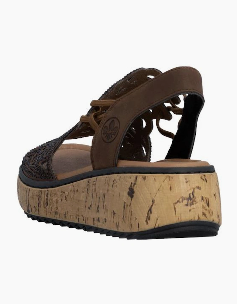 Rieker V1765-24 in Brown