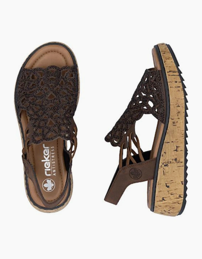 Rieker V1765-24 in Brown