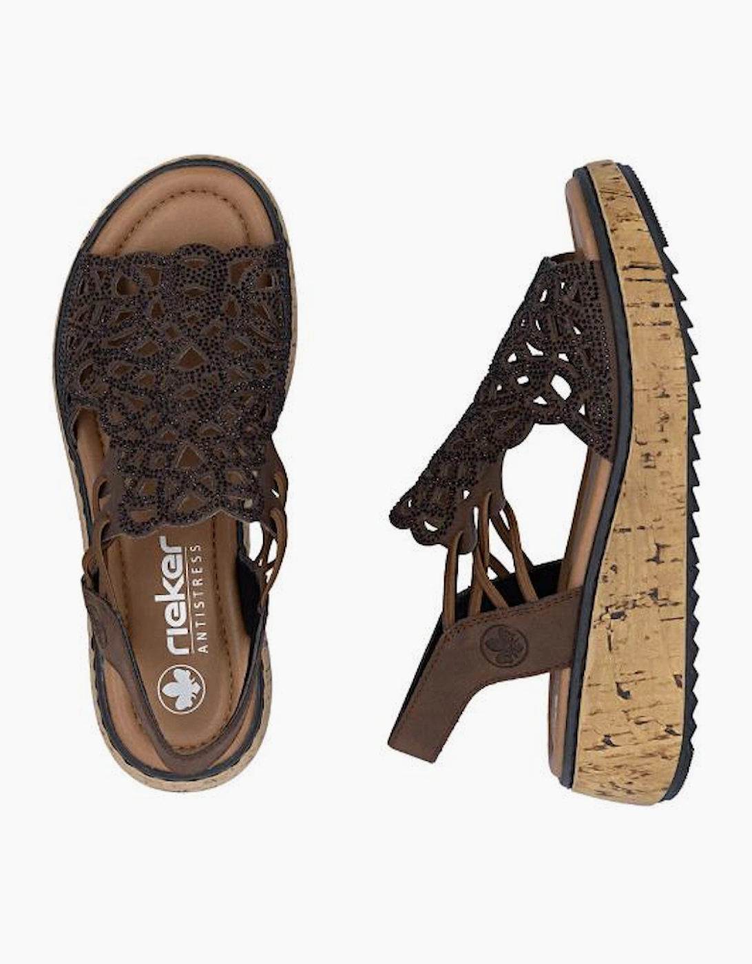 Rieker V1765-24 in Brown