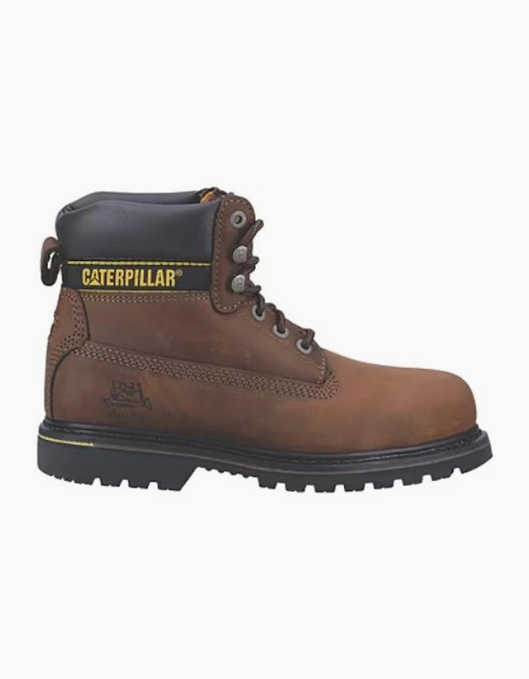 Caterpillar Holton Mens Safety Boot in brown