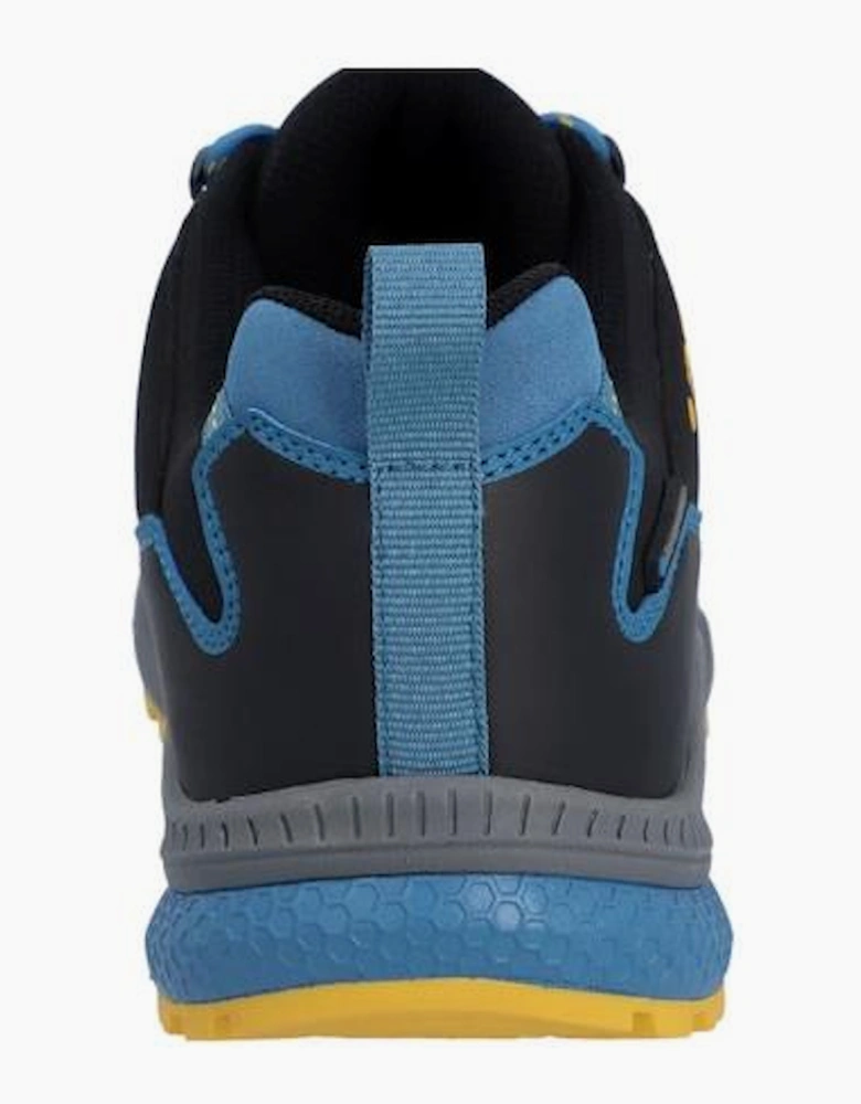 HI-TECH Stealth Low mens Waterproof walking shoe in blue