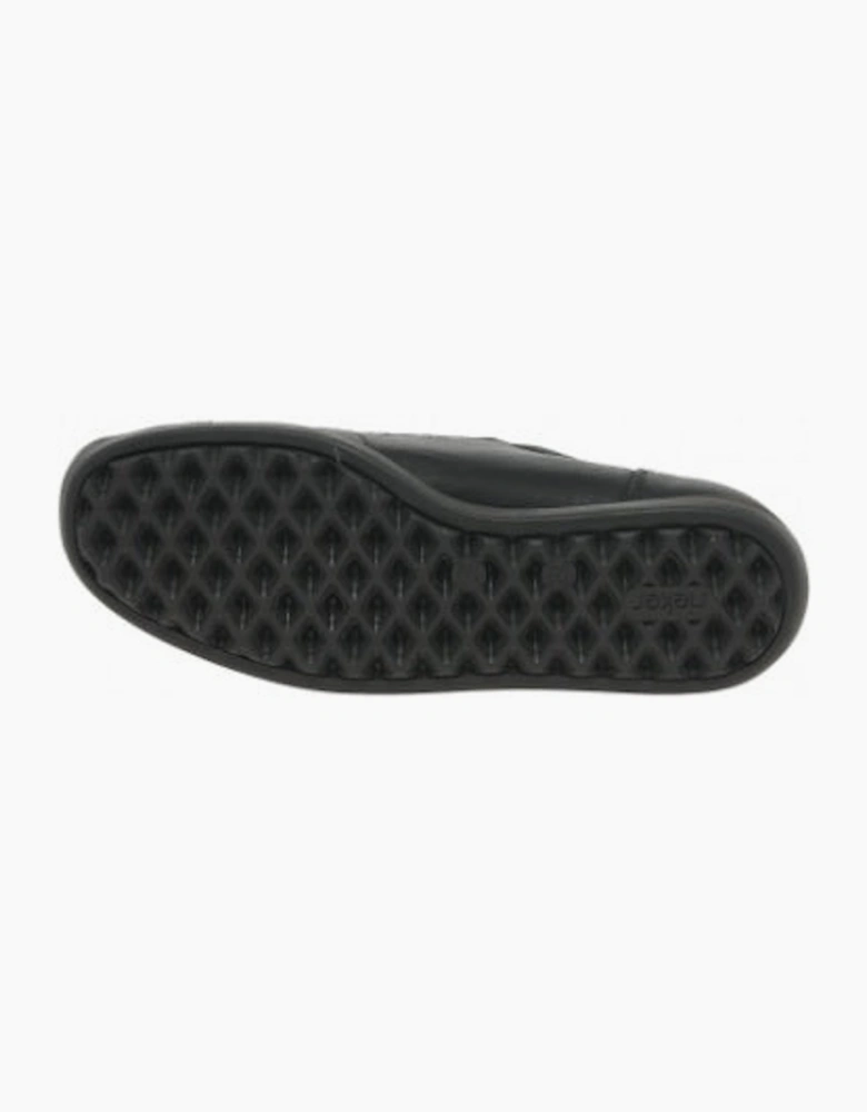 Rieker Shoes 44287-00 black slip on waterproof shoe