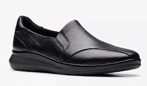 Clarks Lynell Edge black leather