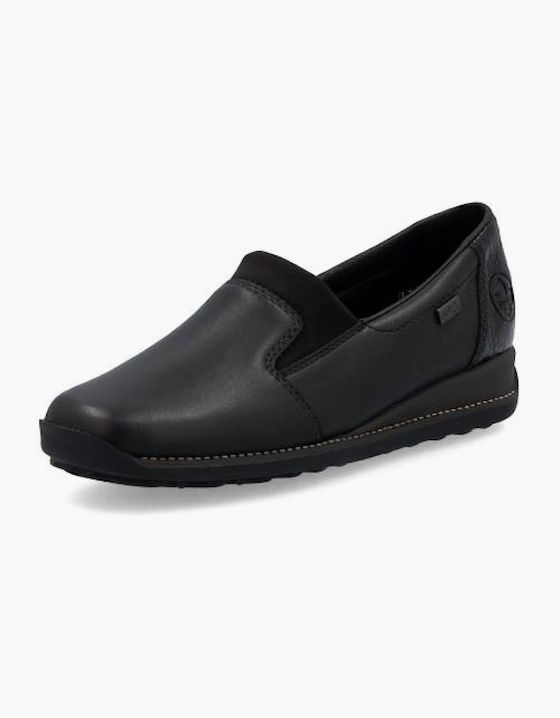 Rieker Shoes 44291-00 black slip on waterproof shoe, 9 of 8