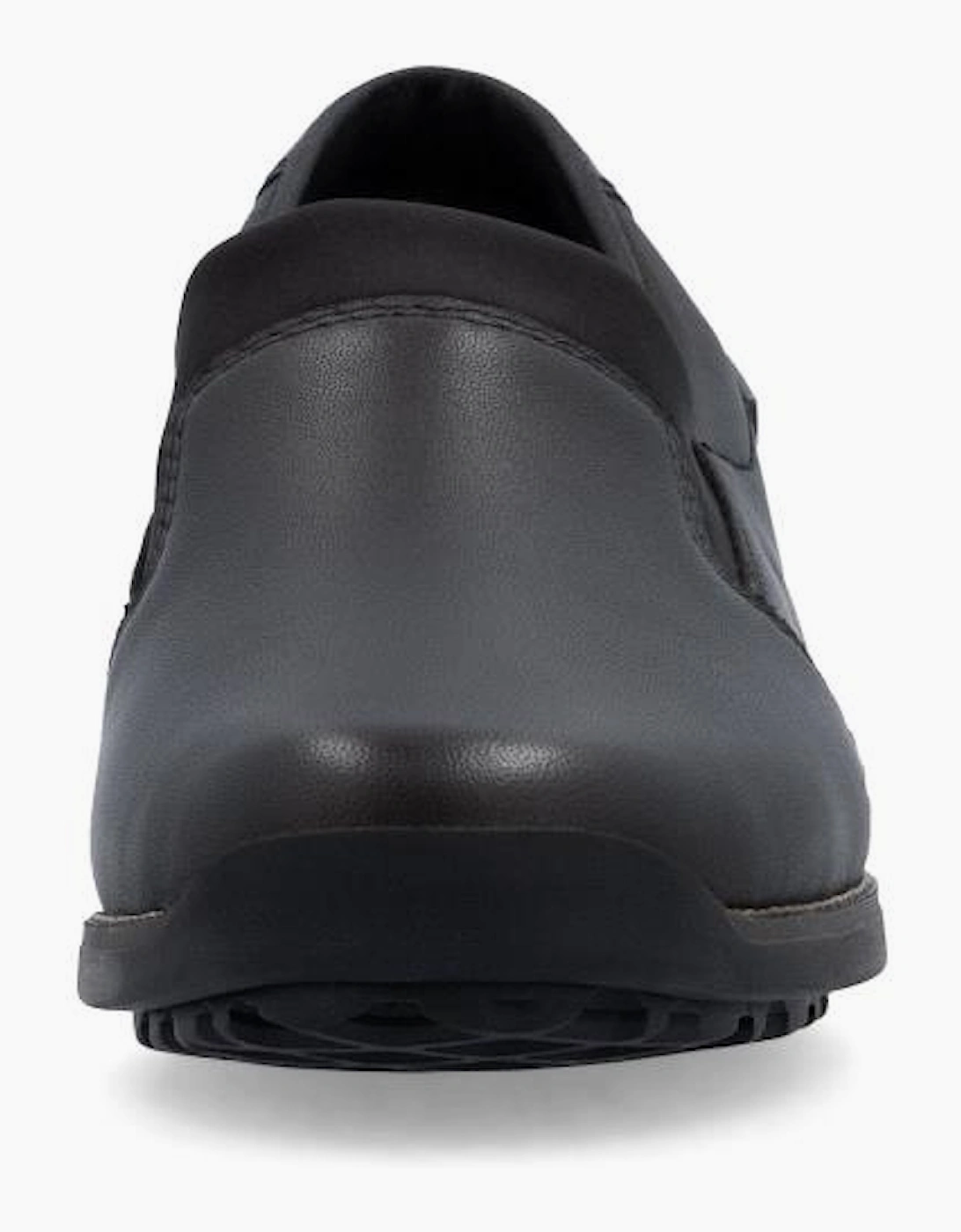 Rieker Shoes 44291-00 black slip on waterproof shoe