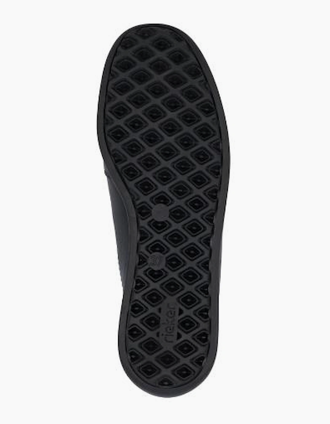 Rieker Shoes 44291-00 black slip on waterproof shoe