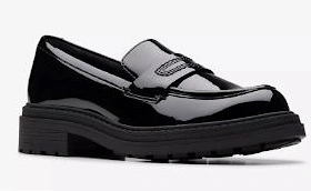 Clarks Orinoco3 Edge black patent