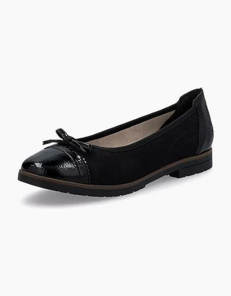 Rieker Ladies Shoes 45358-00 black pump