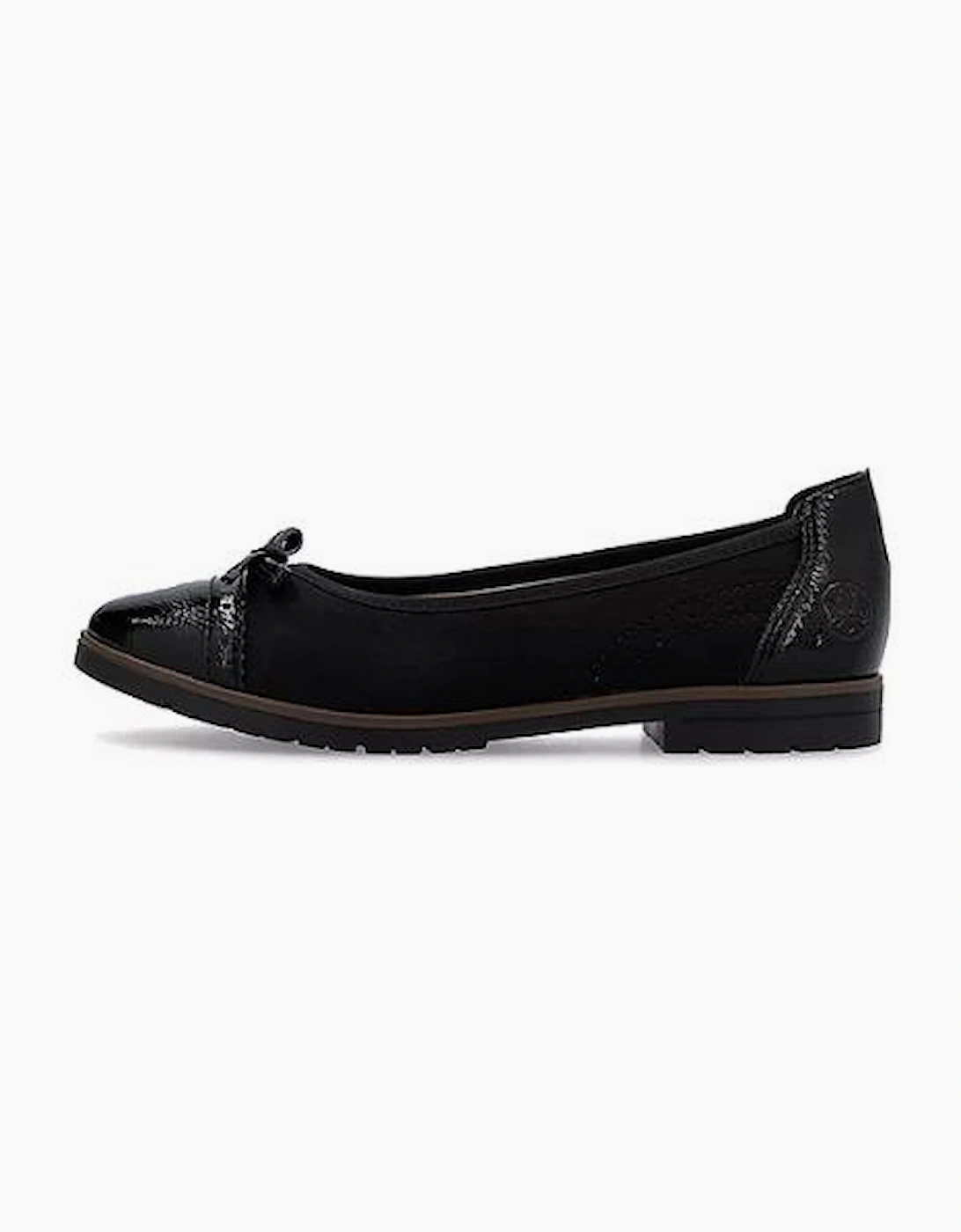 Rieker Ladies Shoes 45358-00 black pump