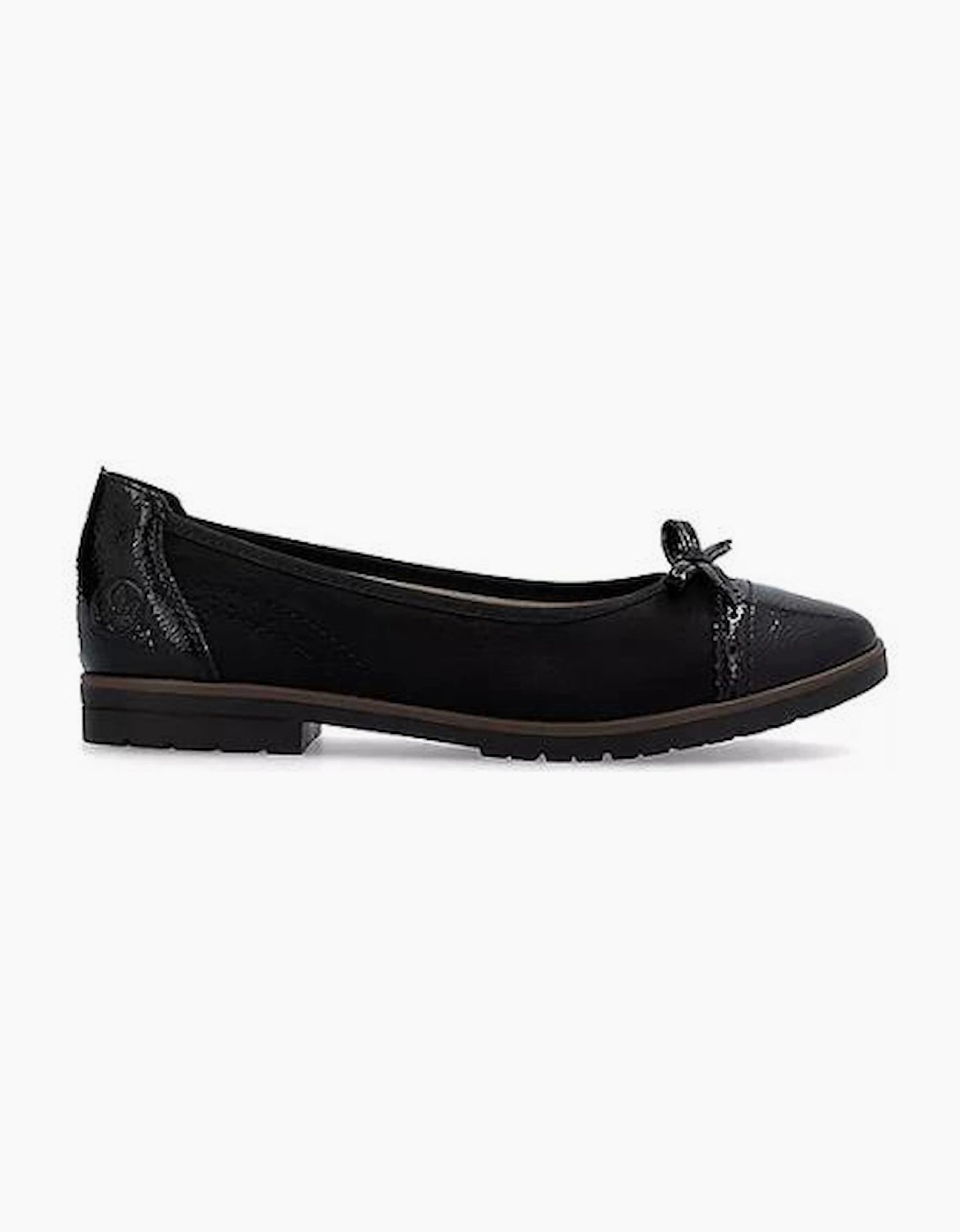 Rieker Ladies Shoes 45358-00 black pump