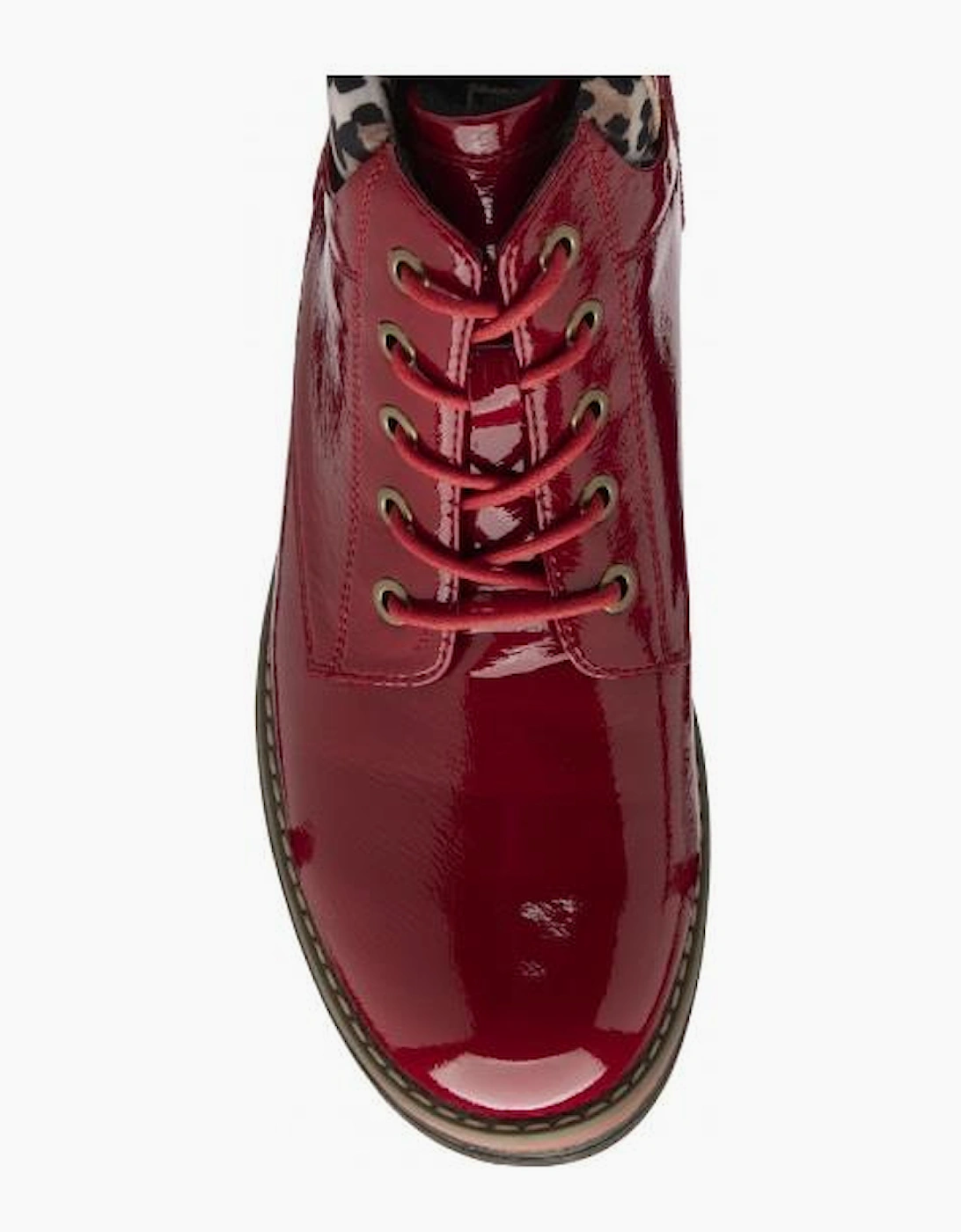 Lotus Women's Naomi Boot Red/Leopard
