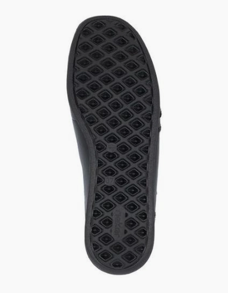Rieker Shoes 47264-00 black extra wide slip on waterproof shoe
