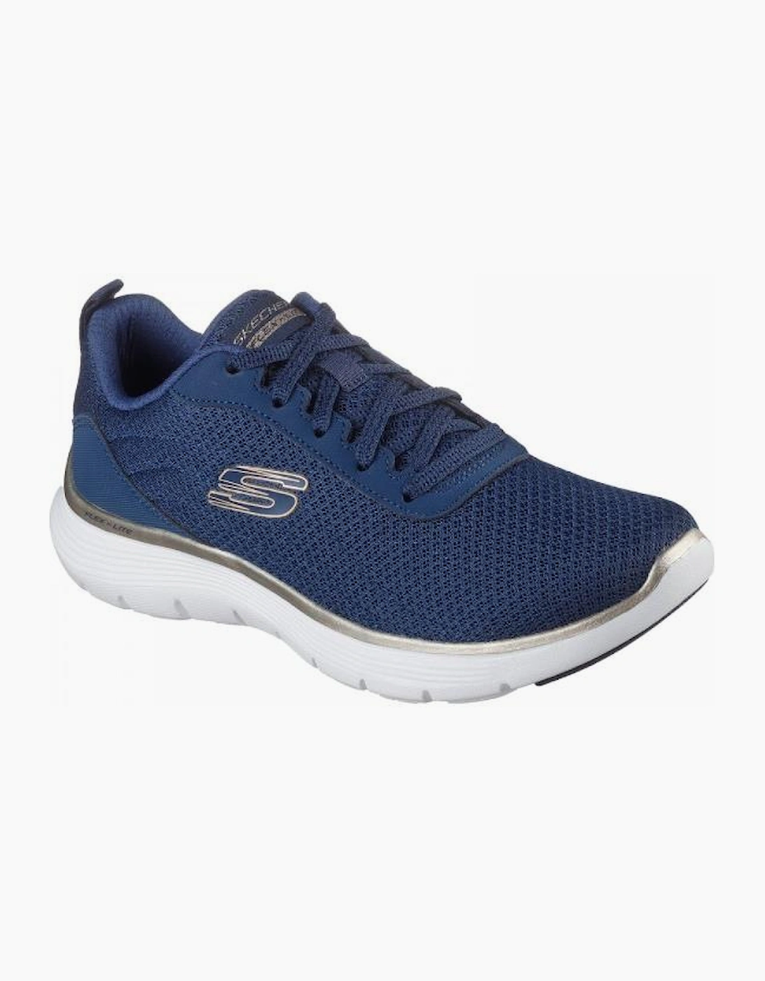 Skechers Flex Appeal 5.0 150206 in Navy/Gold